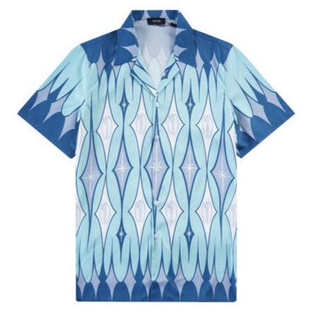 Premium Argyle  Bowling Shirt