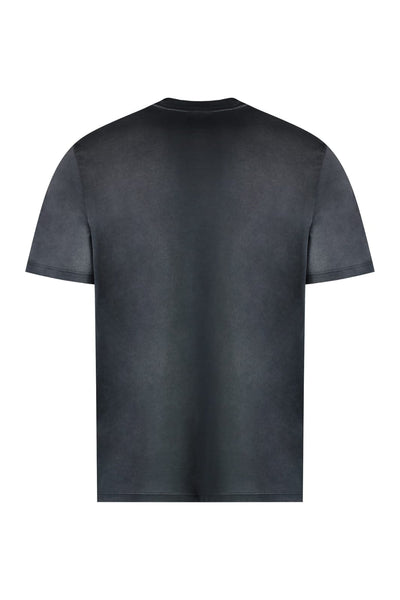 Track Logo-Flocked Premium T-shirt