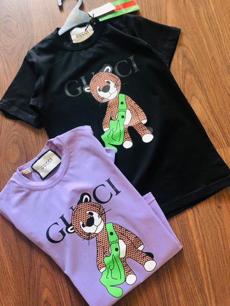 Premium Printed Teddy Bear T-shirt