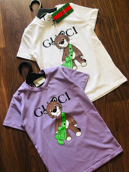 Premium Printed Teddy Bear T-shirt