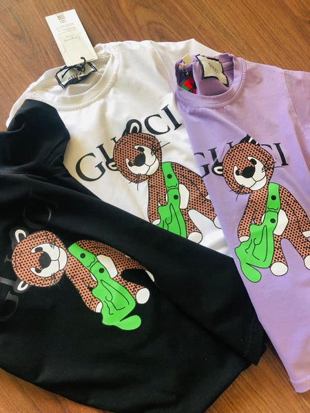 Premium Printed Teddy Bear T-shirt
