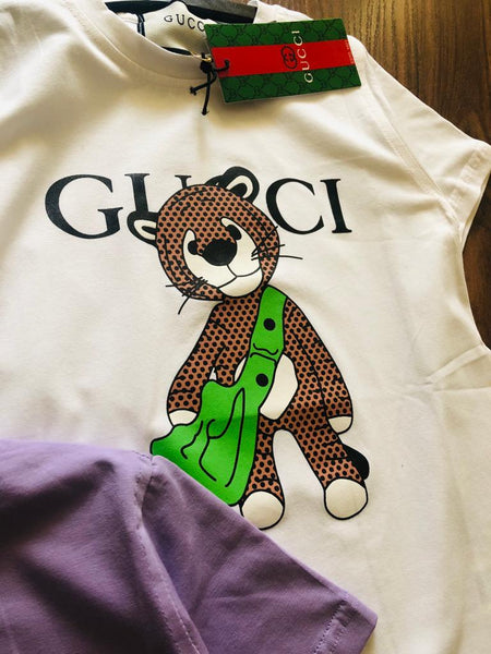 Premium Printed Teddy Bear T-shirt