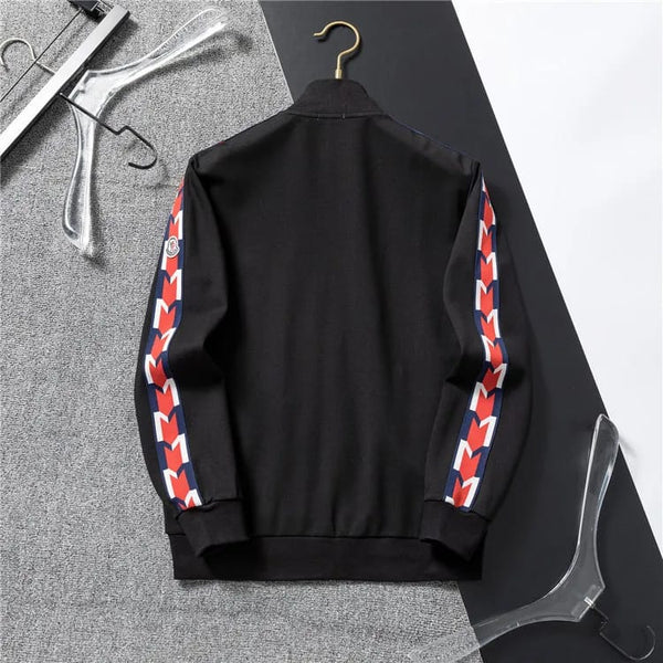 Black Monogram Print Imported Premium Tracksuit