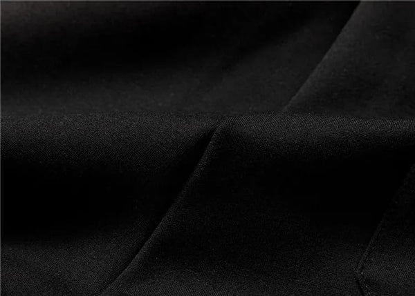 Black Monogram Print Imported Premium Tracksuit