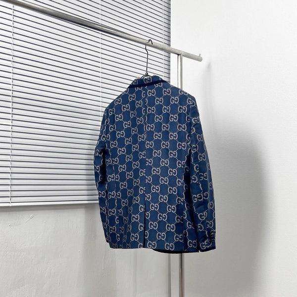 Luxury  GG   Monogram  Branded Blazer