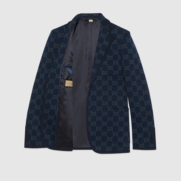 Luxury  GG   Monogram  Branded Blazer