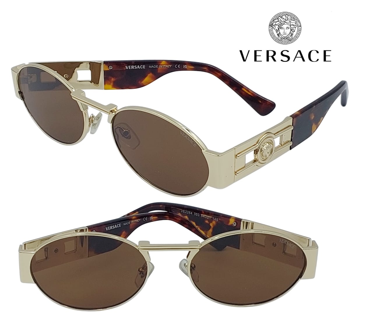 Elegant Design  Gold-Tone Sunglass For Women