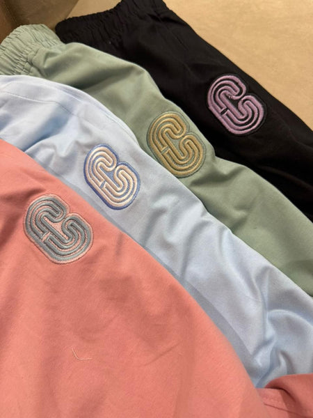 Premium Round Neck Embroidered Logo  Co-Ordinator