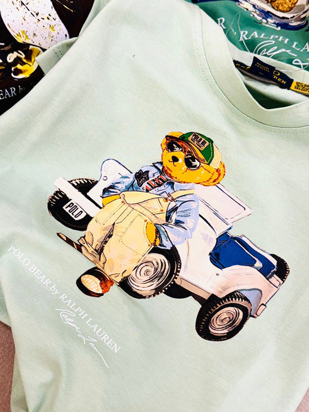 Premium  Bear Cotton Jersey T-Shirt
