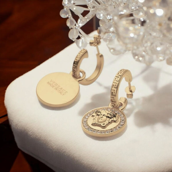 Premium Branded Greca Earrings