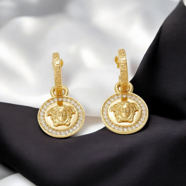 Premium Branded Greca Earrings