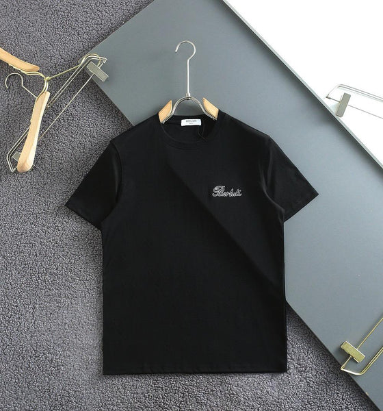 Luxury Drop Shoulder T-Shirt With  Brand Logo