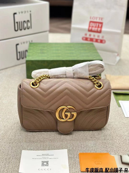 Premium  GG Marmont Matelassé Small Bag