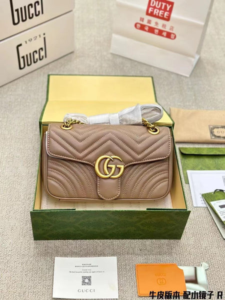 Premium  GG Marmont Matelassé Small Bag