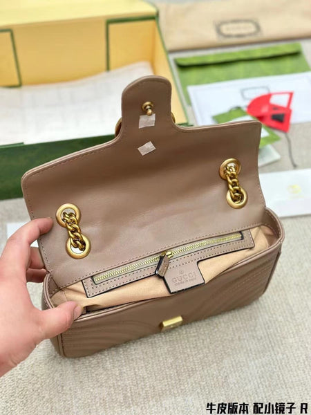 Premium  GG Marmont Matelassé Small Bag