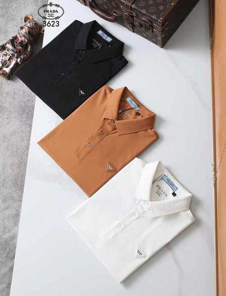 Premium Quality Patch Logo  Polo Collar T-shirt for Men