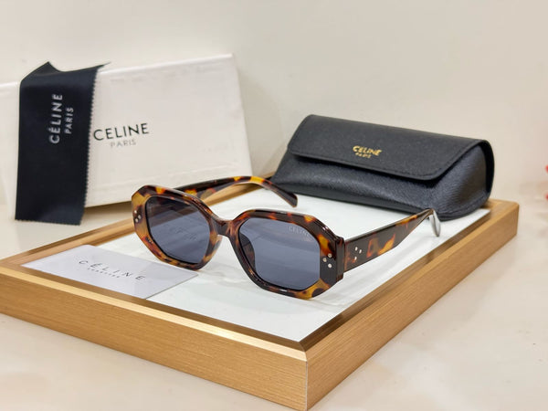 Square Tortoiseshell Acetate Sunglasses