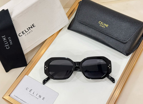 Square Tortoiseshell Acetate Sunglasses