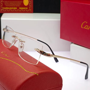 Premium Rimless  Frame Glasses For Men
