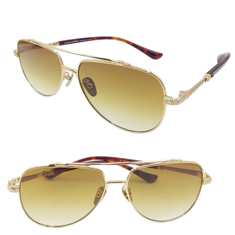 Luxury Pilot-Frame Sunglasses