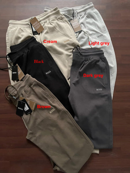 Premium Bottoms with Drawstring and Printed Logo  Track pant