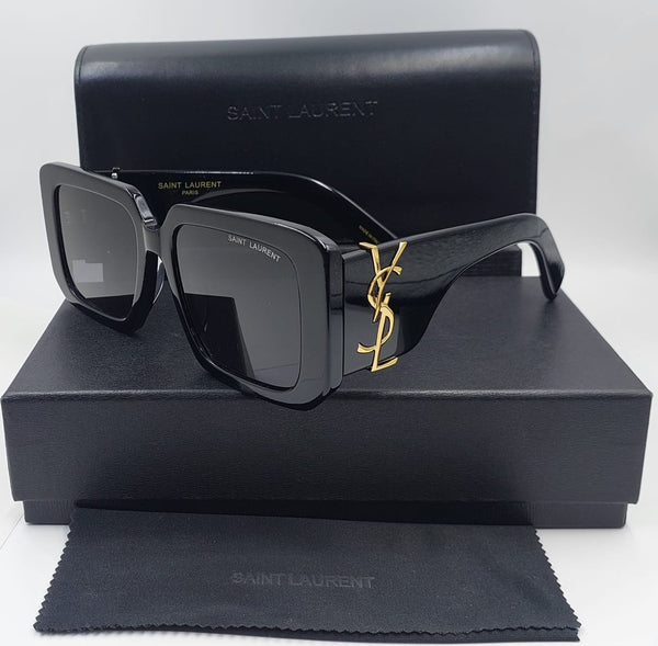 Premium Oversized Bold Arm, Sunglass With Initial Logo Men  Sunglass
