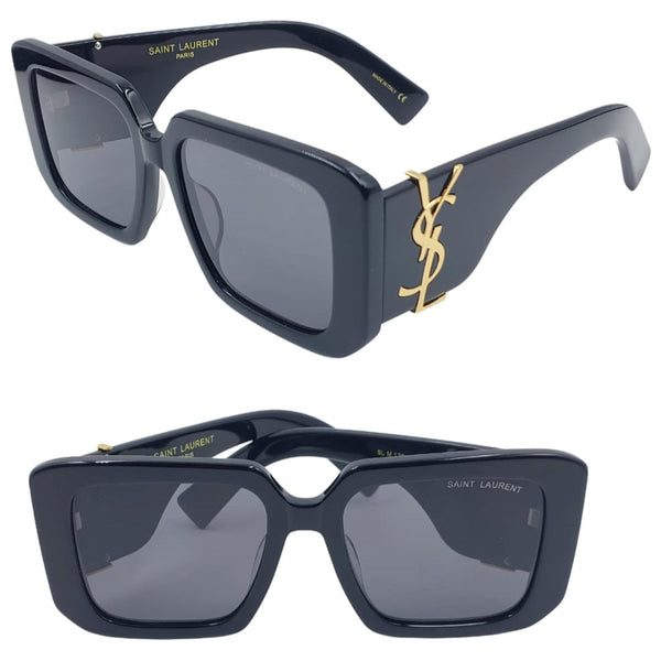 Premium Oversized Bold Arm, Sunglass With Initial Logo Men  Sunglass