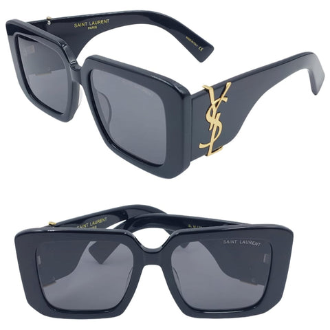 Premium Oversized Bold Arm, Sunglass With Initial Logo Men  Sunglass