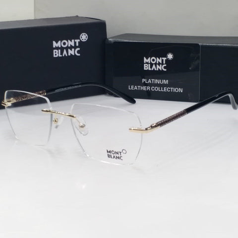 Elegant Rimless Optical Frames for Men  Lightweight & Stylish
