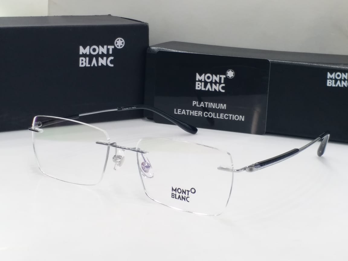 Sleek & Stylish Rimless Eyewear for the Modern Man