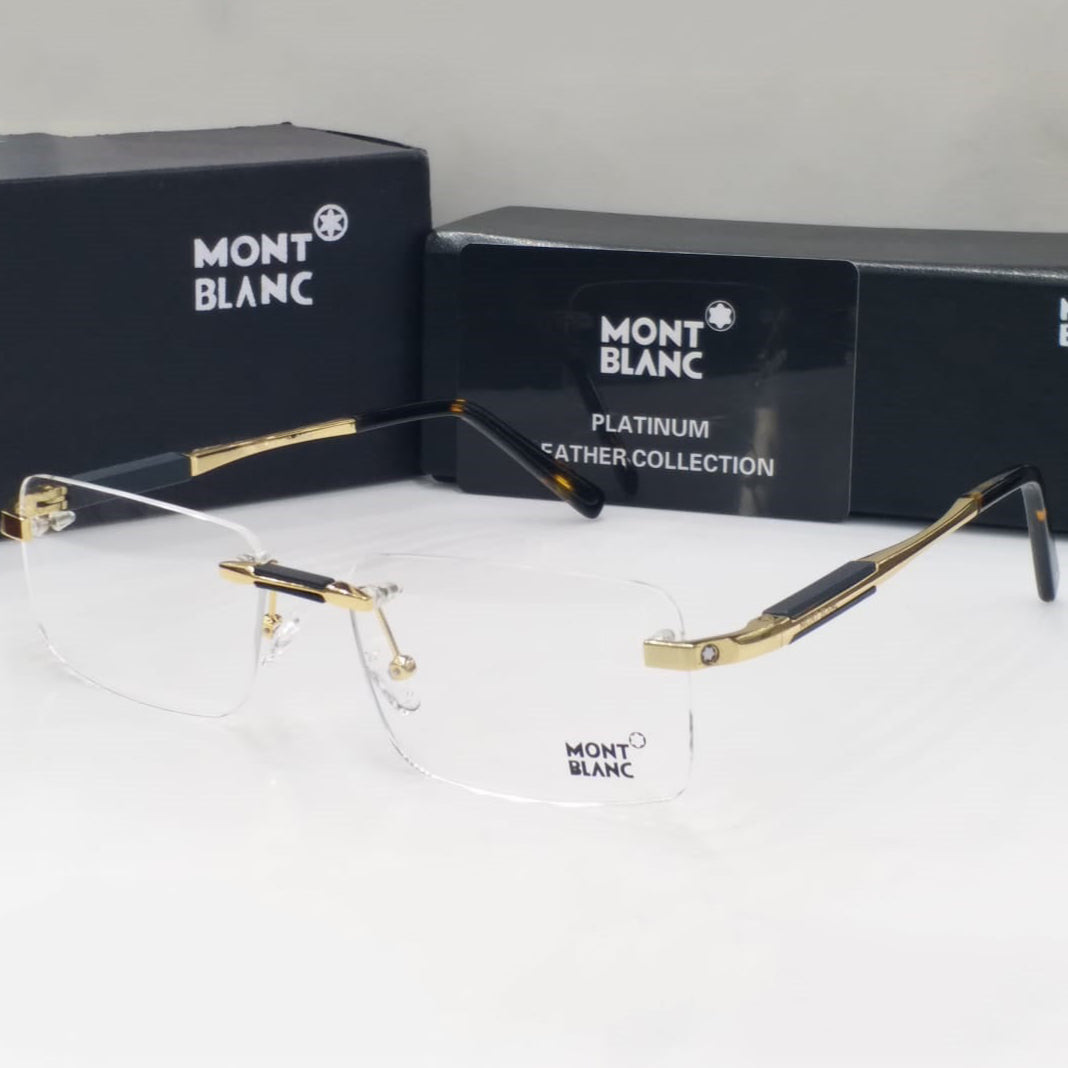 Precision Meets Style  Men’s Rimless Eyewear Collection