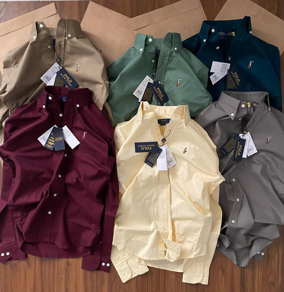 Branded Regular Fit Embroidered Logo Shirt