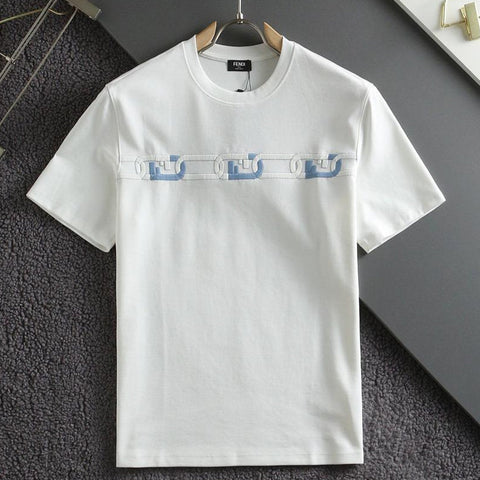 Imported  Brand  Embroidery Clip Logo T-shirt