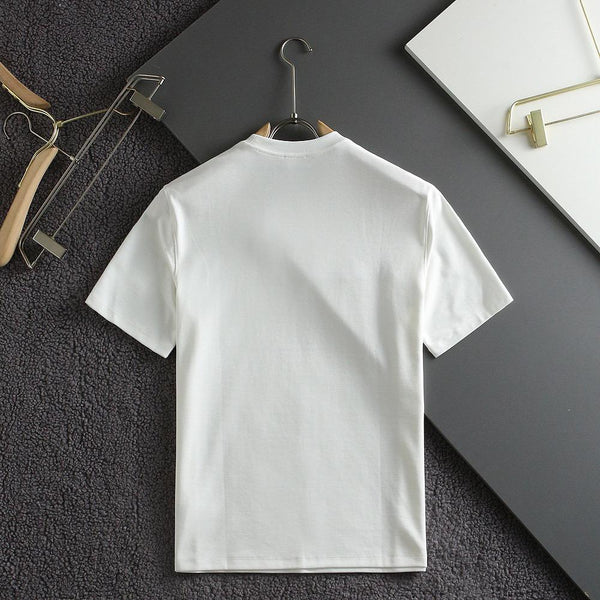 Imported  Brand  Embroidery Clip Logo T-shirt