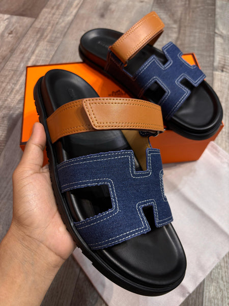 Premium Denim  H Cut Style  Slipper