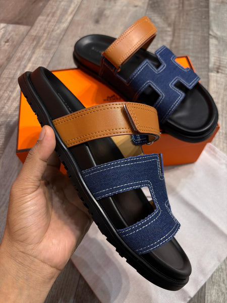 Premium Denim  H Cut Style  Slipper