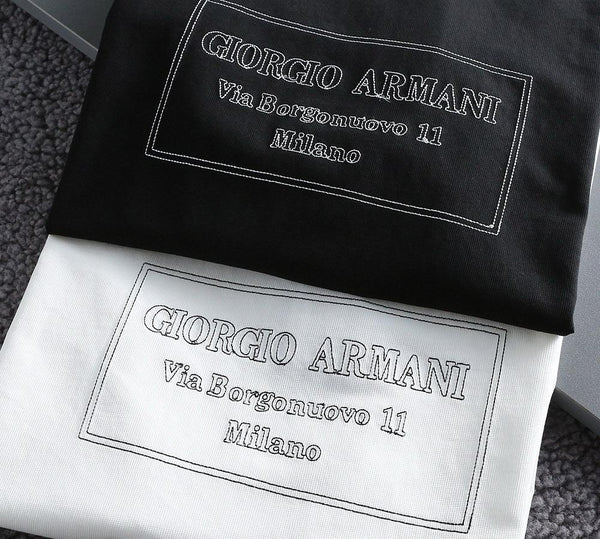 Borgonuovo 11 crew-neck Branded T-shirt