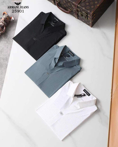 Fashionable &  Stylish  Luxury Brand T-shirt With Classic Collar