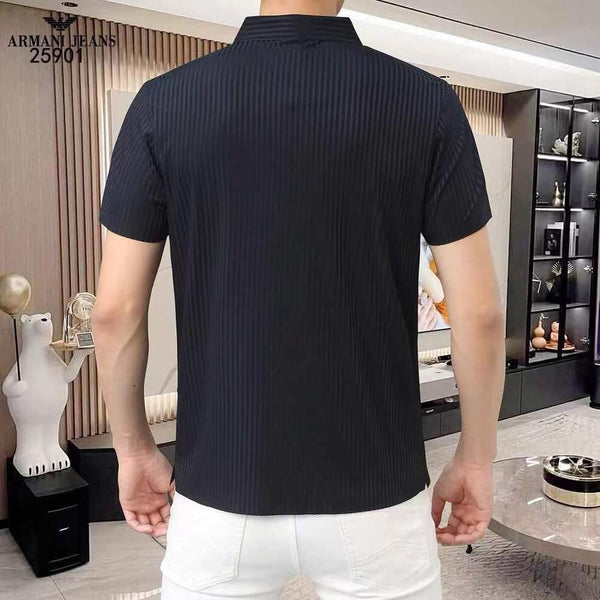 Fashionable &  Stylish  Luxury Brand T-shirt With Classic Collar