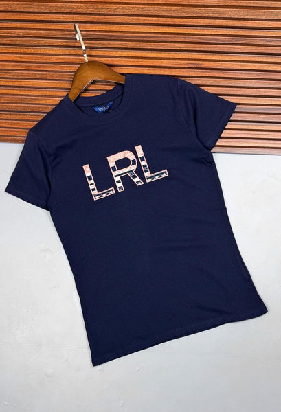 Imported  Printed Logo Regular fit  Women T-Shirt