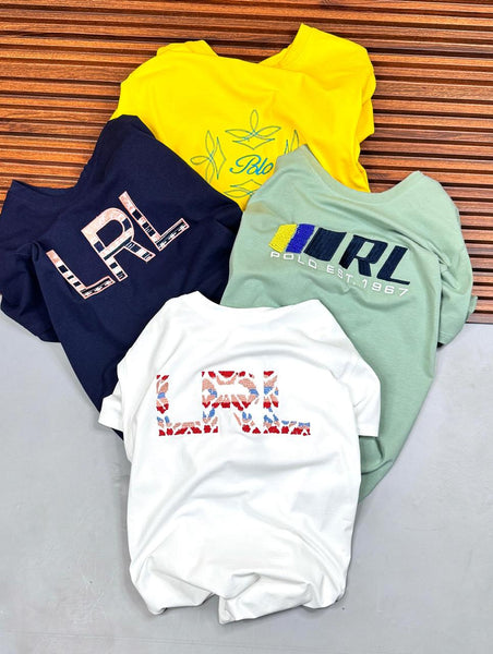 Imported  Printed Logo Regular fit  Women T-Shirt
