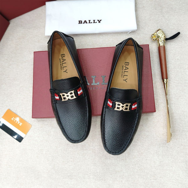 Premium Texture Leather Driver  Loafers