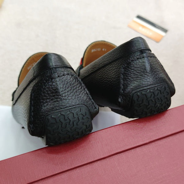 Premium Texture Leather Driver  Loafers