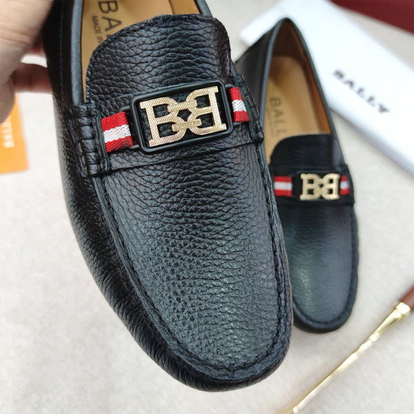 Premium Texture Leather Driver  Loafers