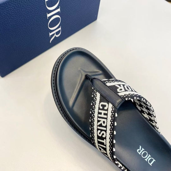 Premium Quality Leather Thong Slipper For Men