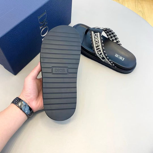 Premium Quality Leather Thong Slipper For Men