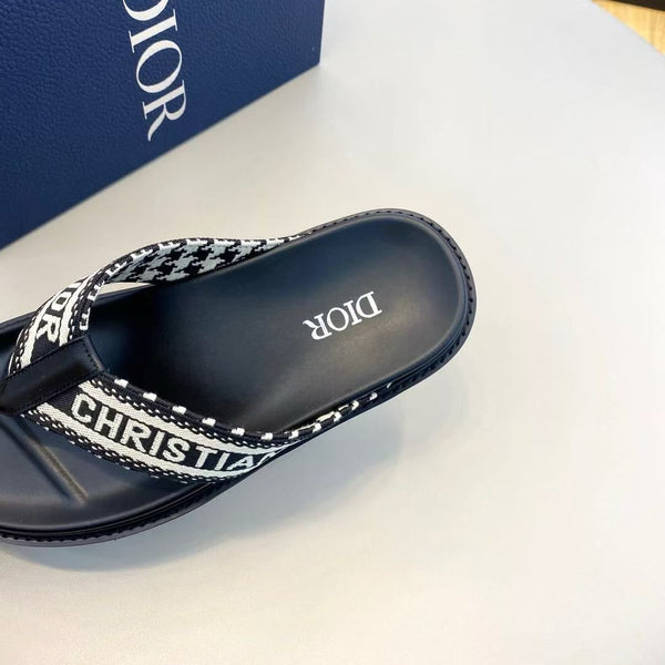 Premium Quality Leather Thong Slipper For Men