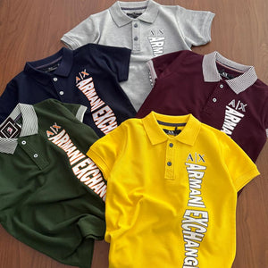 Premium Polo Collar  Printed cotton T-shirt