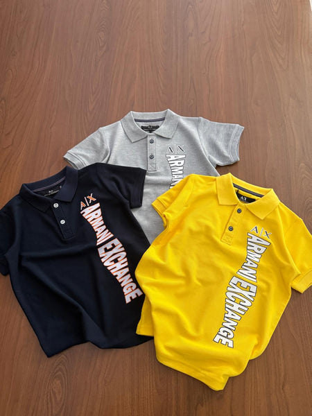 Premium Polo Collar  Printed cotton T-shirt