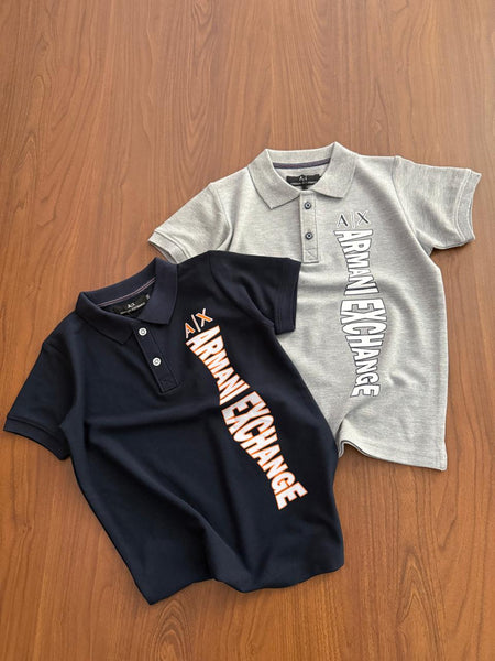 Premium Polo Collar  Printed cotton T-shirt